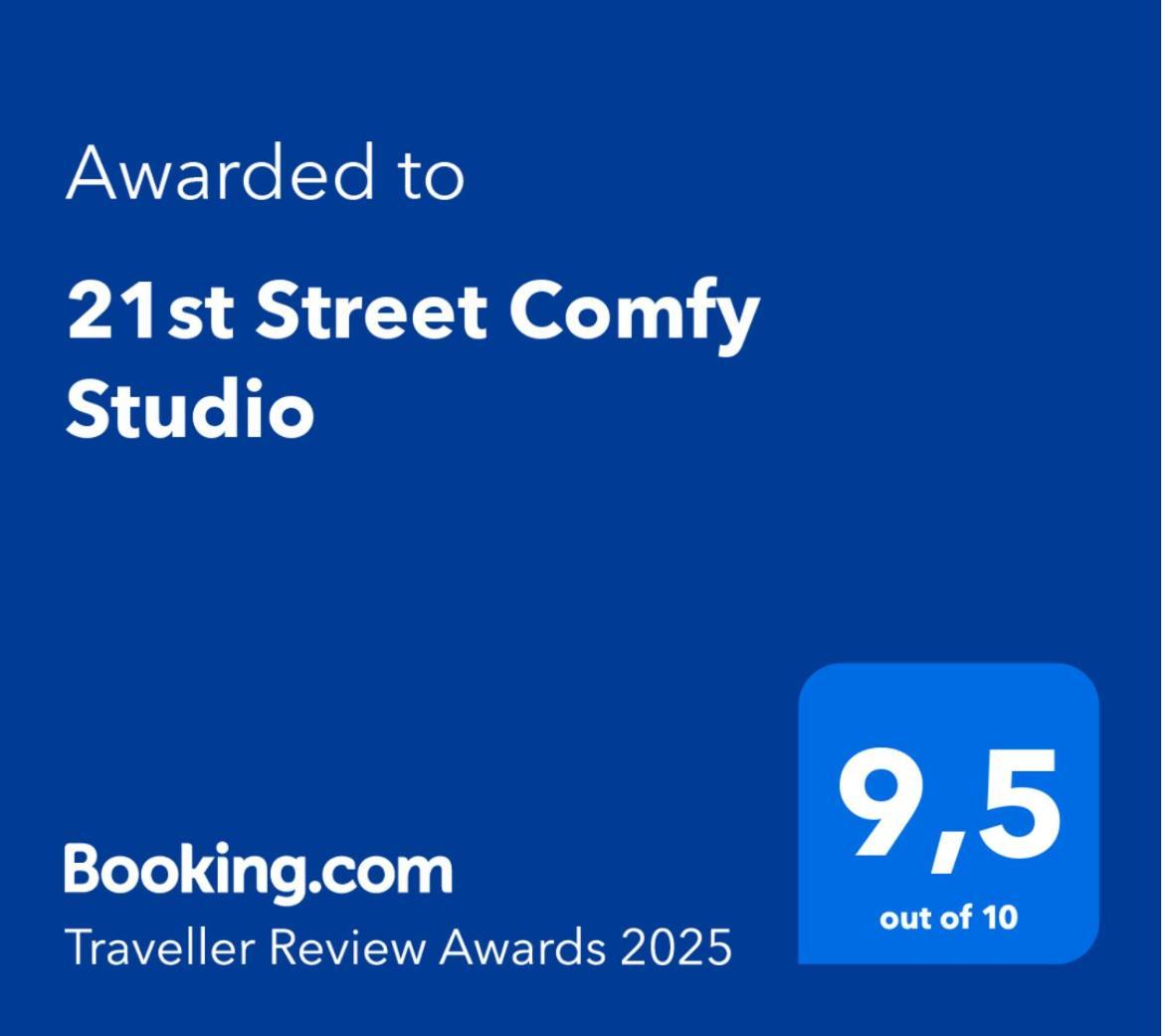 21St Street Comfy Studio 이오아니아 외부 사진
